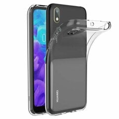 Kieto silikono (TPU) dėklas - skaidrus (Y5 2019 / Honor 8S) kaina ir informacija | Telefono dėklai | pigu.lt