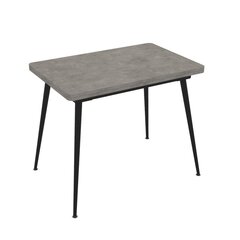Раздвижной обеденный стол Podrez LILIS 90, retro silver цена и информация | Кухонные и обеденные столы | pigu.lt