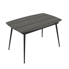 Раскладной обеденный стол Podrez YENSE 125, lumiere wood цена и информация | Кухонные и обеденные столы | pigu.lt