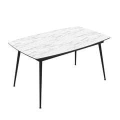 Раскладной обеденный стол Podrez YENSE 145, marmo mat цена и информация | Кухонные и обеденные столы | pigu.lt