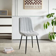 Кухонный обеденный стул Podrez JET, темно-серый цена и информация | Стулья для кухни и столовой | pigu.lt