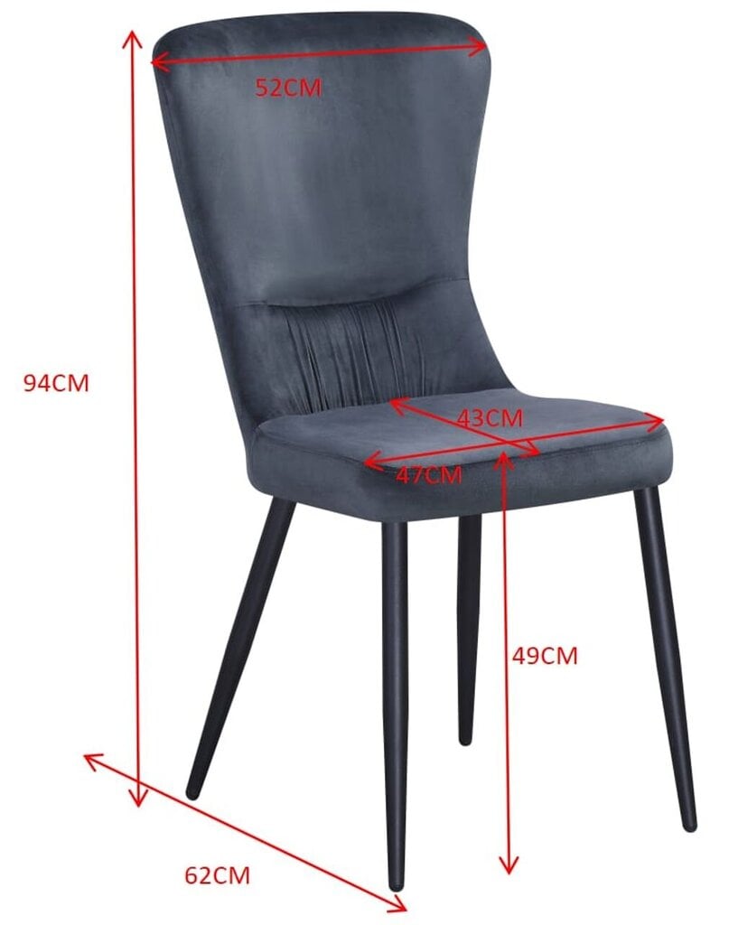 Kėdė Podrez MIA, ruda kaina ir informacija | Virtuvės ir valgomojo kėdės | pigu.lt