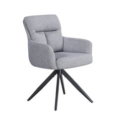 Кресло стул Podrez LEO, светло-серый цена и информация | Стулья для кухни и столовой | pigu.lt