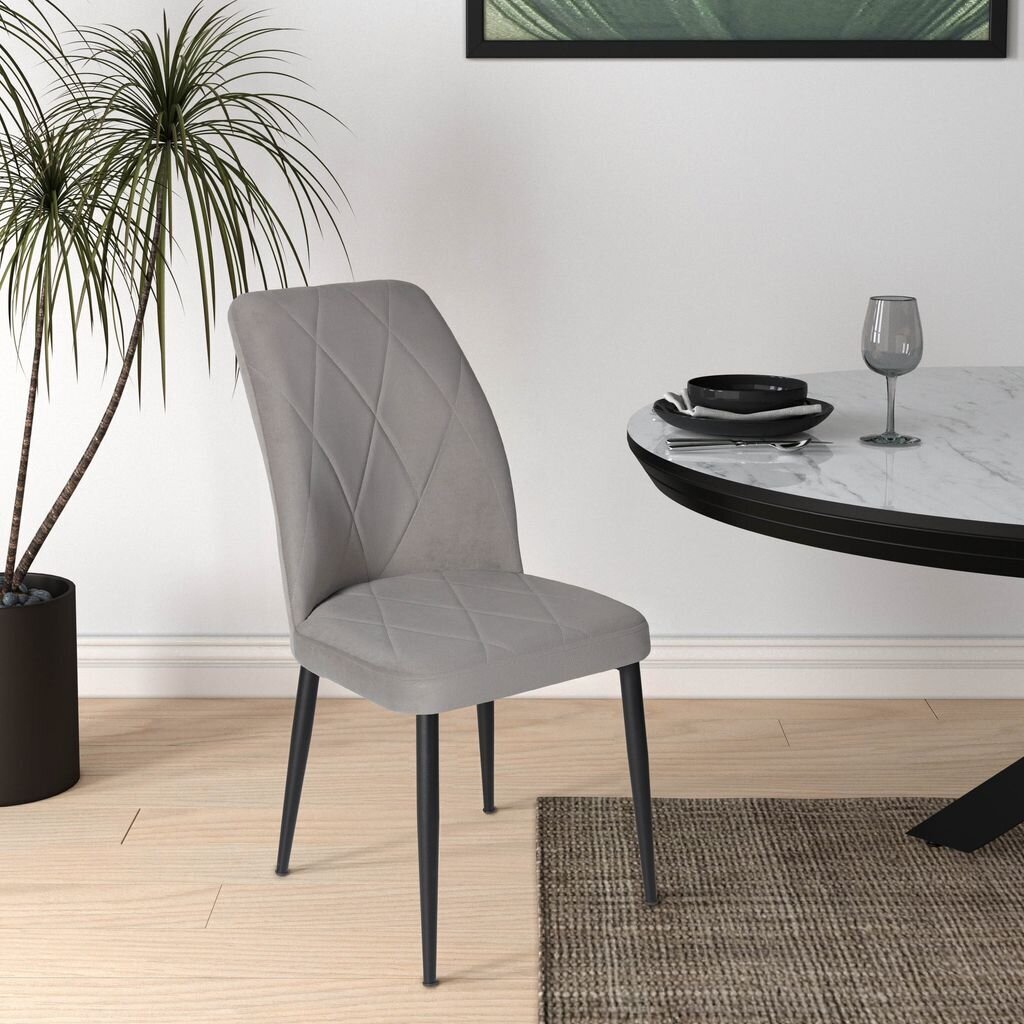 Valgomojo kėdė Podrez Vika, pilka цена и информация | Virtuvės ir valgomojo kėdės | pigu.lt