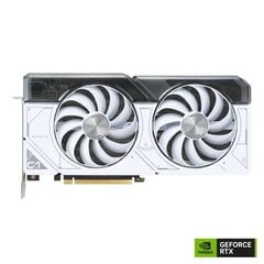 Asus Dual GeForce RTX 4070 Super White OC Edition (DUAL-RTX4070S-O12G-WHITE) цена и информация | Видеокарты (GPU) | pigu.lt