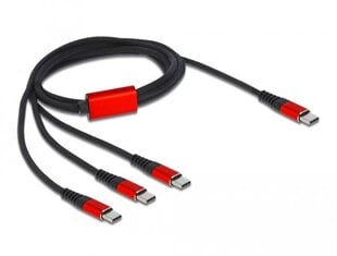 Telefono USB įkrovimo laidas 3 viename kaina ir informacija | Laidai telefonams | pigu.lt