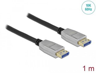 Delock, DisplayPort 2.0, 1 m kaina ir informacija | Kabeliai ir laidai | pigu.lt