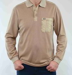 Marškinėliai vyrams Mostom, rudi kaina ir informacija | Vyriški marškinėliai | pigu.lt