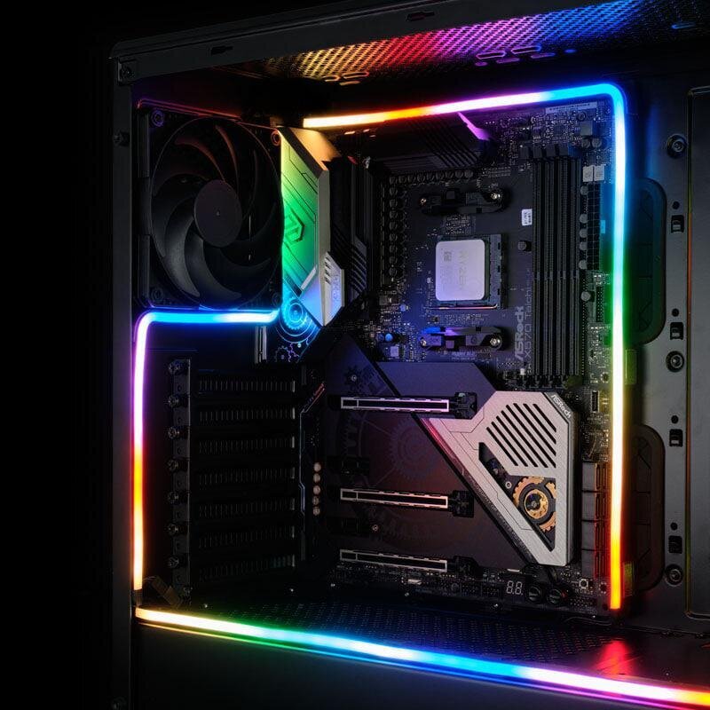 Phanteks Neon Digital RGB LED Strip Combo Set (PH-NELEDKT_CMBO) kaina ir informacija | Korpusų priedai | pigu.lt