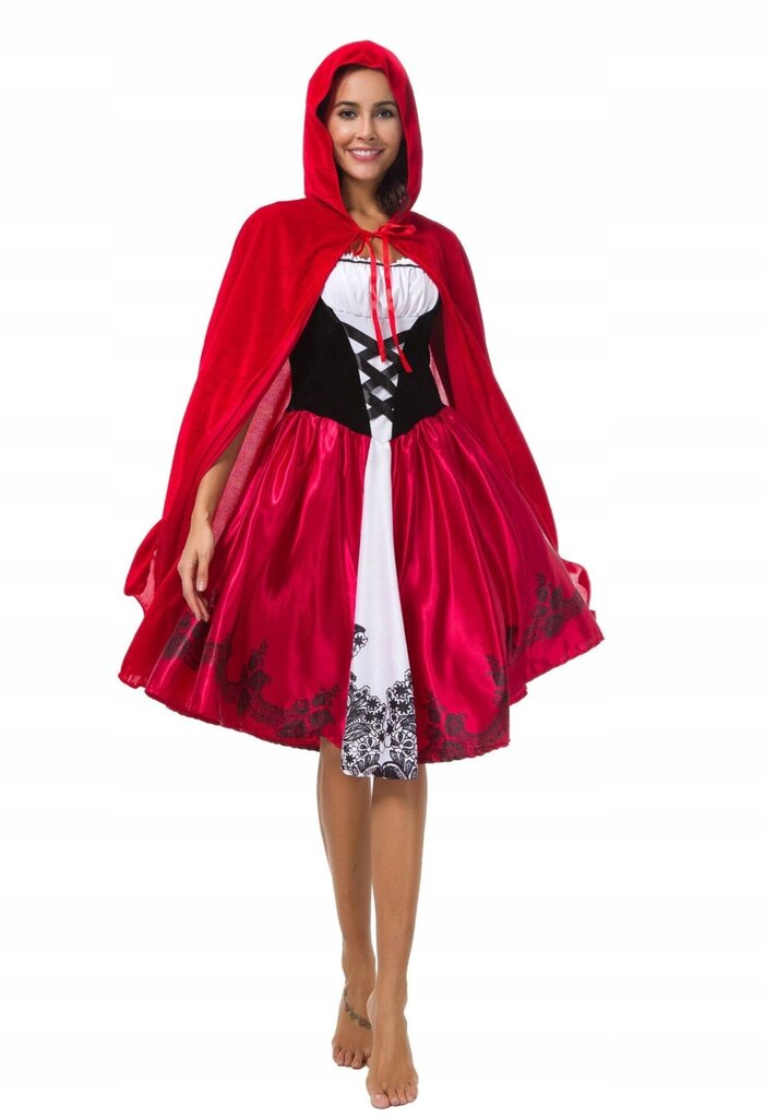Kostiumas Raudonkepuraitė, XL kaina ir informacija | Karnavaliniai kostiumai | pigu.lt