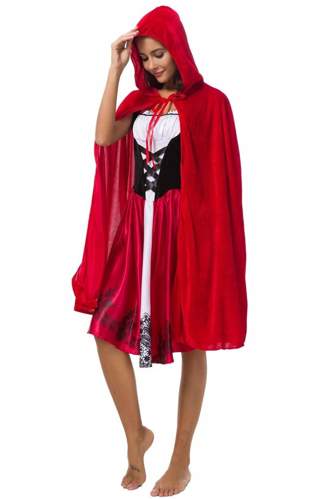 Kostiumas Raudonkepuraitė, XL kaina ir informacija | Karnavaliniai kostiumai | pigu.lt