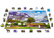 Medinė dėlionė Wooden City Sydney Spring, 505 d. kaina ir informacija | Dėlionės (puzzle) | pigu.lt