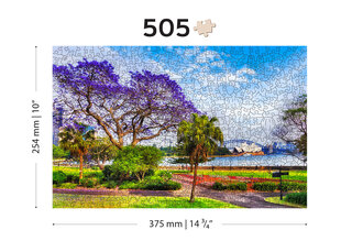Medinė dėlionė Wooden City Sydney Spring, 505 d. kaina ir informacija | Dėlionės (puzzle) | pigu.lt