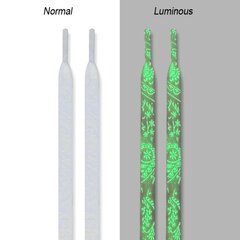 Fluorescenciniai batų raišteliai, 2 vnt kaina ir informacija | Drabužių ir avalynės priežiūros priemonės | pigu.lt