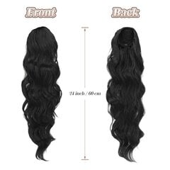 Наращивание волос Feshfen - конский хвост, 60 см цена и информация | Аксессуары для волос | pigu.lt