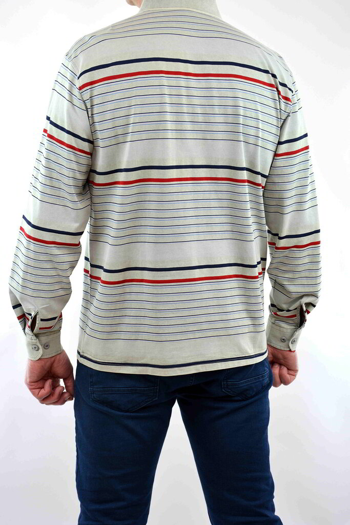 Marškinėliai vyrams Mostom 069-17, pilki kaina ir informacija | Vyriški marškinėliai | pigu.lt