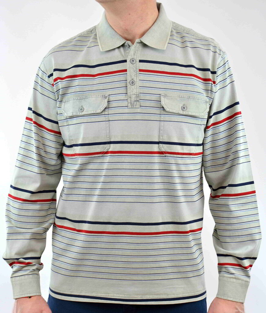 Marškinėliai vyrams Mostom 069-17, pilki цена и информация | Vyriški marškinėliai | pigu.lt