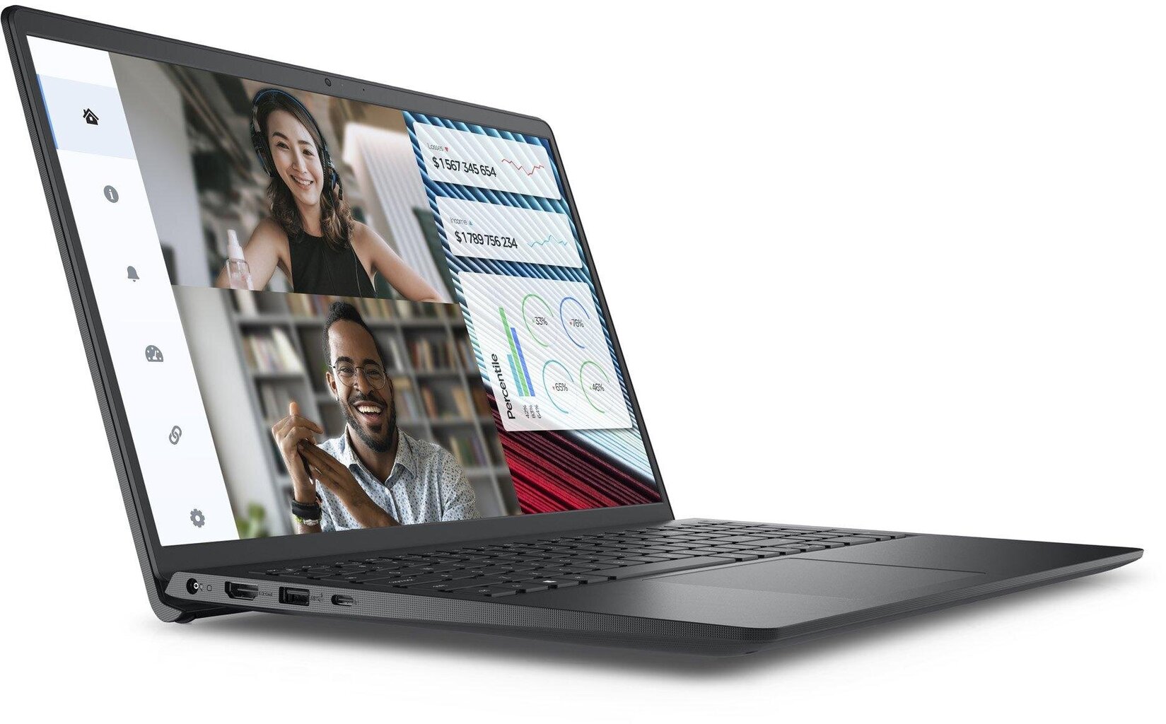 Dell Vostro 3520 15,6" FHD 1920x1080 Intel i5-1235U 3,30 GHz, 8 GB DDR4, 512 GB M.2 PCIe NVMe цена и информация | Nešiojami kompiuteriai | pigu.lt