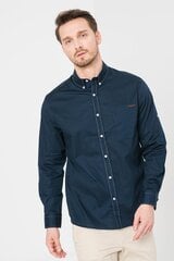 Светло-голубая рубашка Slim Fit C-INO цена и информация | Мужские рубашки | pigu.lt