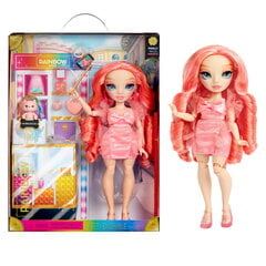 Lėlė Rainbow High New Friends - Pinkly Paige, rožinė kaina ir informacija | Žaislai mergaitėms | pigu.lt