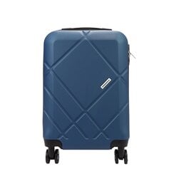 Vidutinis lagaminas Gregorio W3015 S20, M dydis, mėlynas kaina ir informacija | Lagaminai, kelioniniai krepšiai | pigu.lt