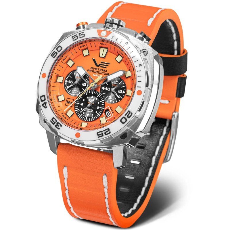 Laikrodis vyrams Vostok Europe Systema Periodicum Model Neon VK67-650A723 kaina ir informacija | Vyriški laikrodžiai | pigu.lt