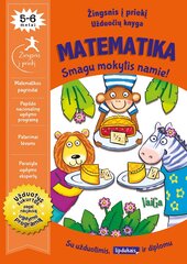 Žingsnis į priekį. Matematika 5–6 metai цена и информация | Развивающие книги | pigu.lt