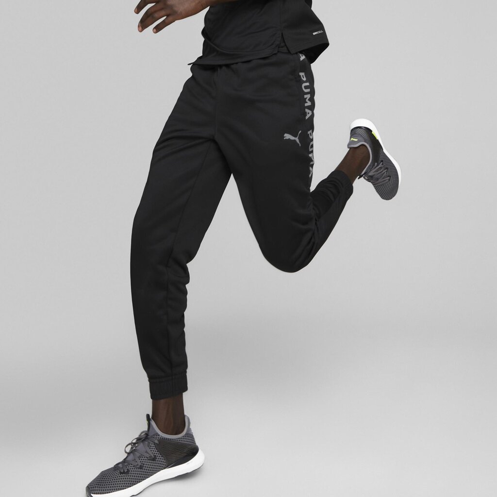 Sportinės kelnės vyrams Puma, juodos kaina ir informacija | Sportinė apranga vyrams | pigu.lt