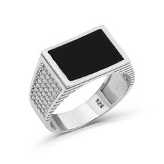 Серебряное (925) кольцо с драгоценными камнями, код ah5sr5781, EU-64.5 (~20,5 мм) AH5SR5781EU-64.5 цена и информация | Кольца | pigu.lt