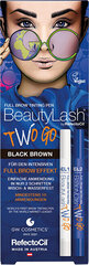 Карандаши для окрашивания бровей RefectoCil BeautyLash Two Go, Black Brown, 2 шт. цена и информация | Тушь, средства для роста ресниц, тени для век, карандаши для глаз | pigu.lt