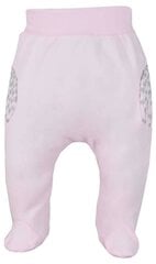 детские брюки 68 см, розовые цена и информация | Детские брюки 62 см, черные | pigu.lt