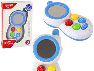Interaktyvus telefonas vaikams Huanger, mėlynas kaina ir informacija | Žaislai kūdikiams | pigu.lt