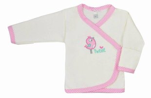 Kūdikių marškinėliai su paukščiu 62cm, rožiniai kaina ir informacija | Marškinėliai kūdikiams | pigu.lt