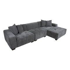 Kampinė sofa DAHLIA RC, pilka kaina ir informacija | Sofos | pigu.lt