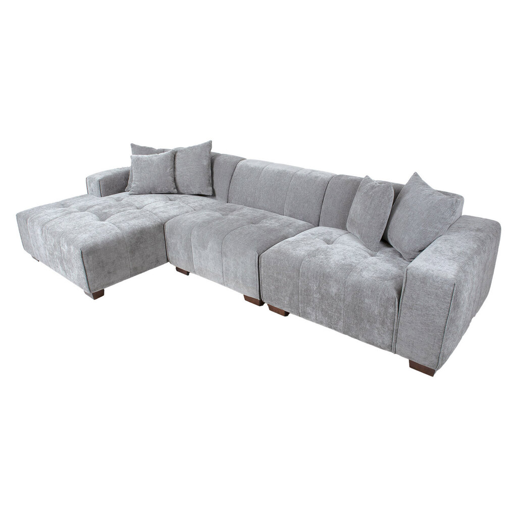 Kampinė sofa DAHLIA LC, šviesiai pilka kaina ir informacija | Sofos | pigu.lt