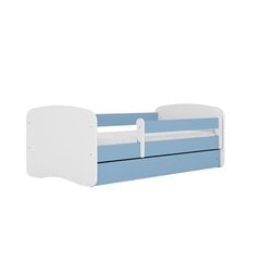 Синяя кровать babydreams без ящика, с матрасом 180/80 цена и информация | Детские кровати | pigu.lt