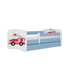 Синяя кровать babydreams с ящиком, без матраса 160/80 цена и информация | Детские кровати | pigu.lt