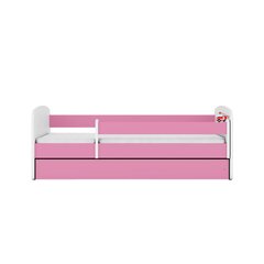 Vaikiška lova su stalčiumi be čiužinio Kocot Kids BabyDreams, rožinė kaina ir informacija | Vaikiškos lovos | pigu.lt