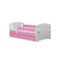 Vaikiška lova su stalčiumi be čiužinio Kocot Kids Classic 2, rožinė цена и информация | Vaikiškos lovos | pigu.lt