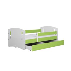 Кровать зеленая классик 2 без ящика, с матрасом 160/80 цена и информация | Детские кровати | pigu.lt