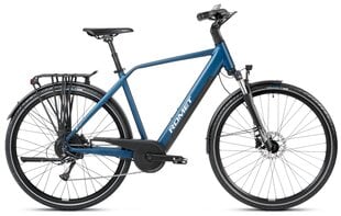 Elektrinis dviratis Romet e-Wagant 1.0 504WH 2024, 29'', tamsiai mėlynas kaina ir informacija | Elektriniai dviračiai | pigu.lt