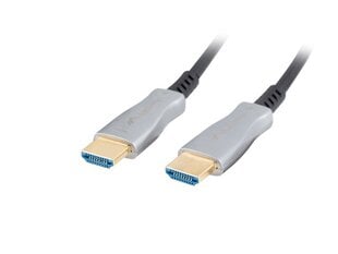 Lanberg, HDMI, 10 m kaina ir informacija | Kabeliai ir laidai | pigu.lt