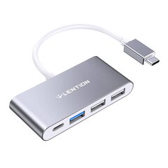 Lention 4in1 Hub kaina ir informacija | Adapteriai, USB šakotuvai | pigu.lt