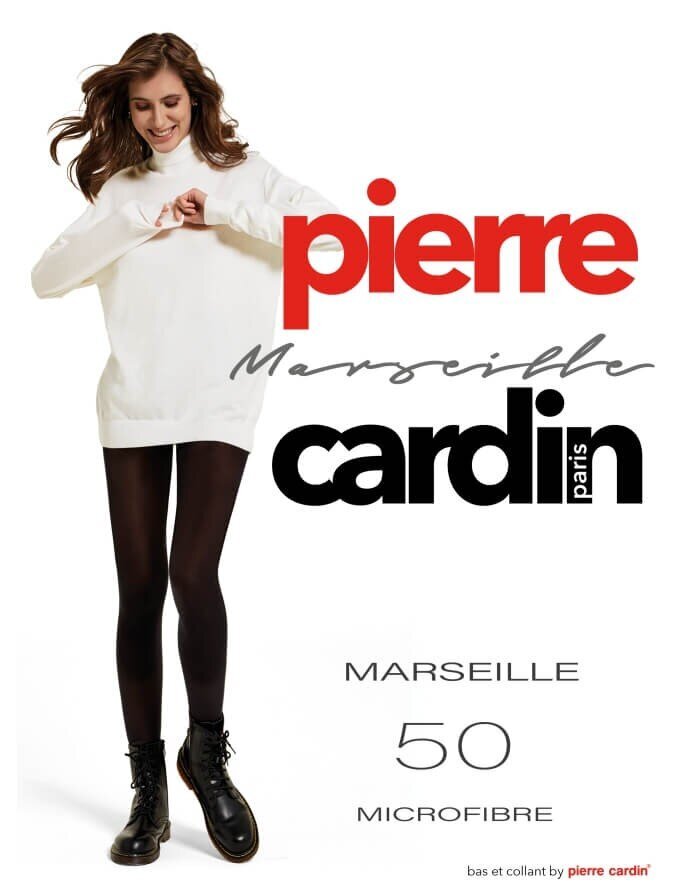 Pėdkelnės moterims Pierre Cardin, juodos, 50 DEN kaina ir informacija | Pėdkelnės | pigu.lt