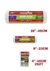 Wooster MicroPlush ritinėlių rinkinys su 8 mm plaušais kaina ir informacija | Mechaniniai įrankiai | pigu.lt
