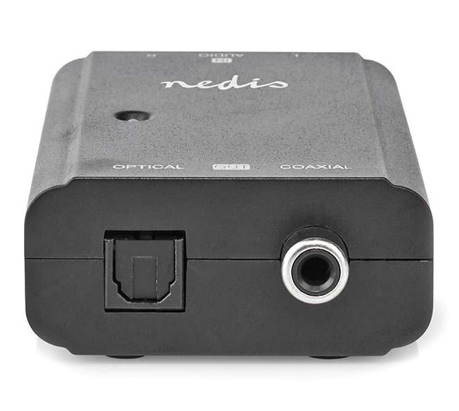 Nedis ACON2508BK kaina ir informacija | Adapteriai, USB šakotuvai | pigu.lt