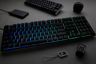 Ducky ONE 3 Matcha TKL RGB игровая клавиатура | US, MX Red Switch цена и информация | Клавиатуры | pigu.lt