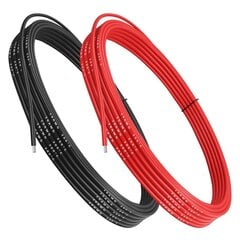 Silikoninė viela 16 AWG, 2.5 m цена и информация | Текстильные провода и клеммные колодки | pigu.lt