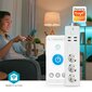 Nedis SmartLife Power Strip WiFi | 3x kištukas 4 | USB | 3680W kaina ir informacija | Adapteriai, USB šakotuvai | pigu.lt