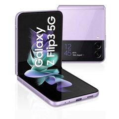 Prekė su pažeidimu. Samsung Galaxy Flip3 5G 8/128GB SM-F711BLVAEUE Lavender kaina ir informacija | Prekės su pažeidimu | pigu.lt